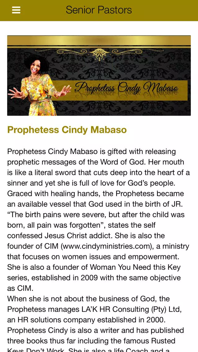 Jehovah Reigns Worship Centre سکرین شاٹس