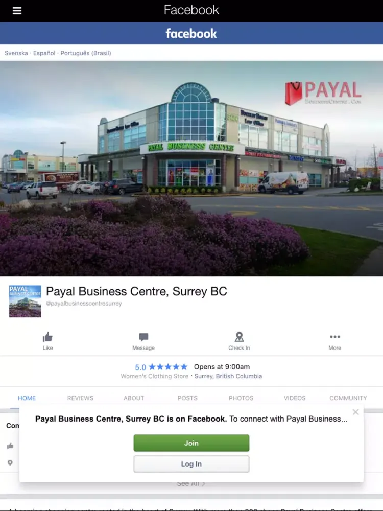 Payal Business Centre, Surrey iPad  スクリーンショット