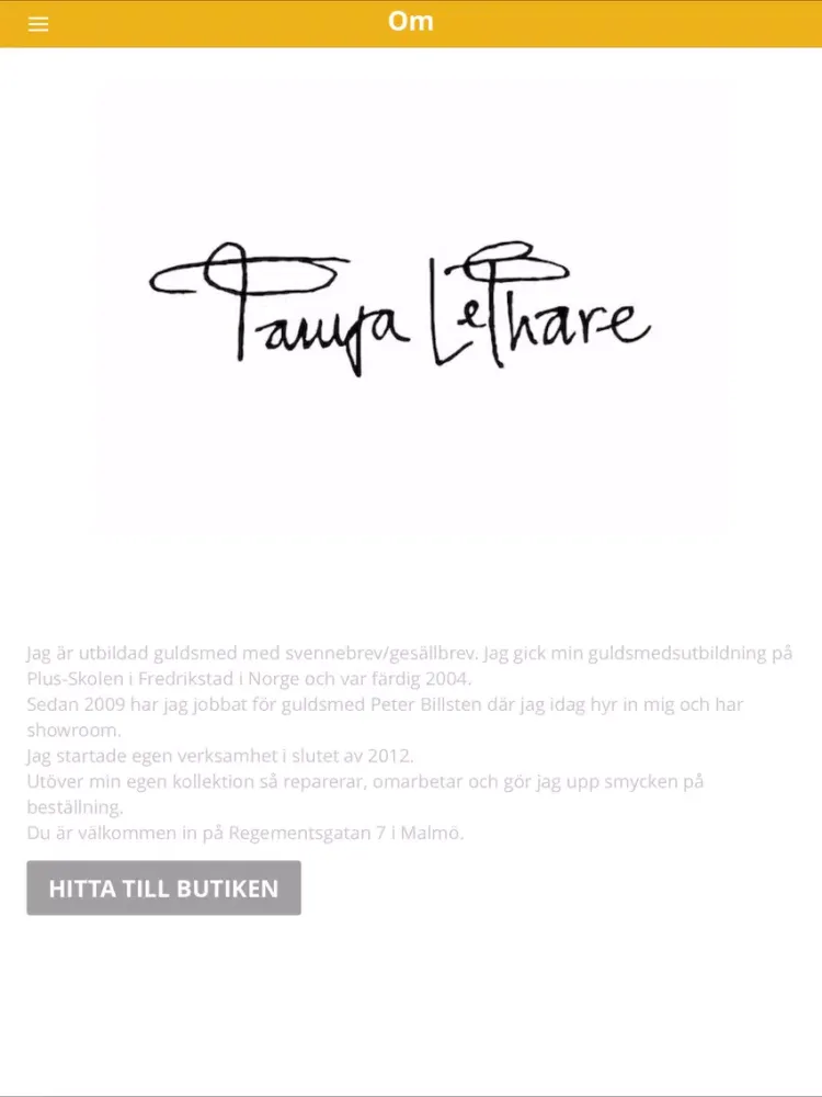 Guldsmed Tanya Lethare iPad  Ekran Görüntüleri