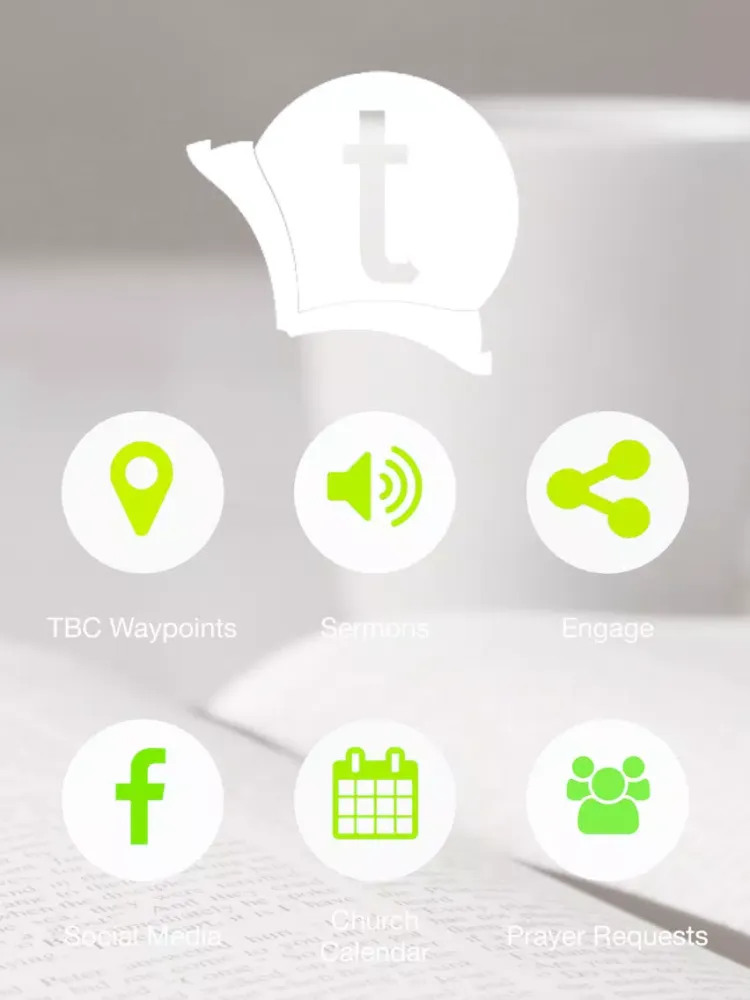 Capturas de tela do Talty Baptist App iPad 