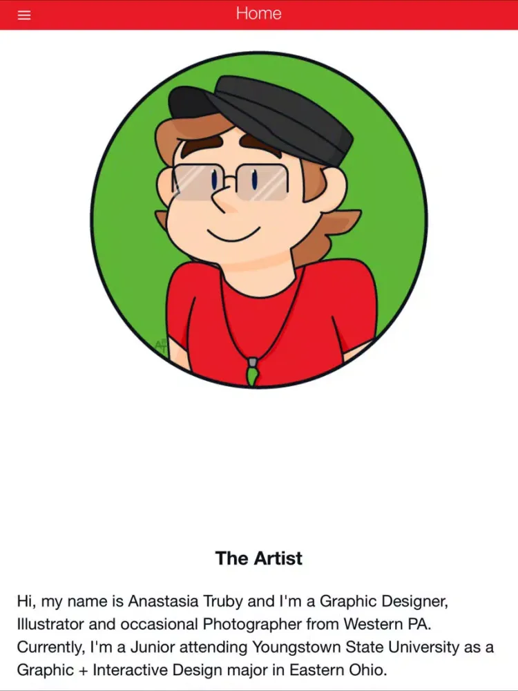 A.R.T. Portfolio iPad  স্ক্রিনশট