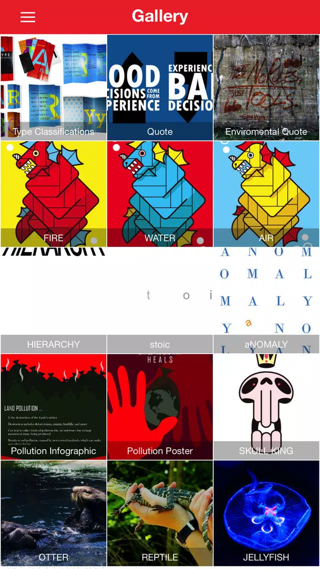 Tangkapan layar A.R.T. Portfolio