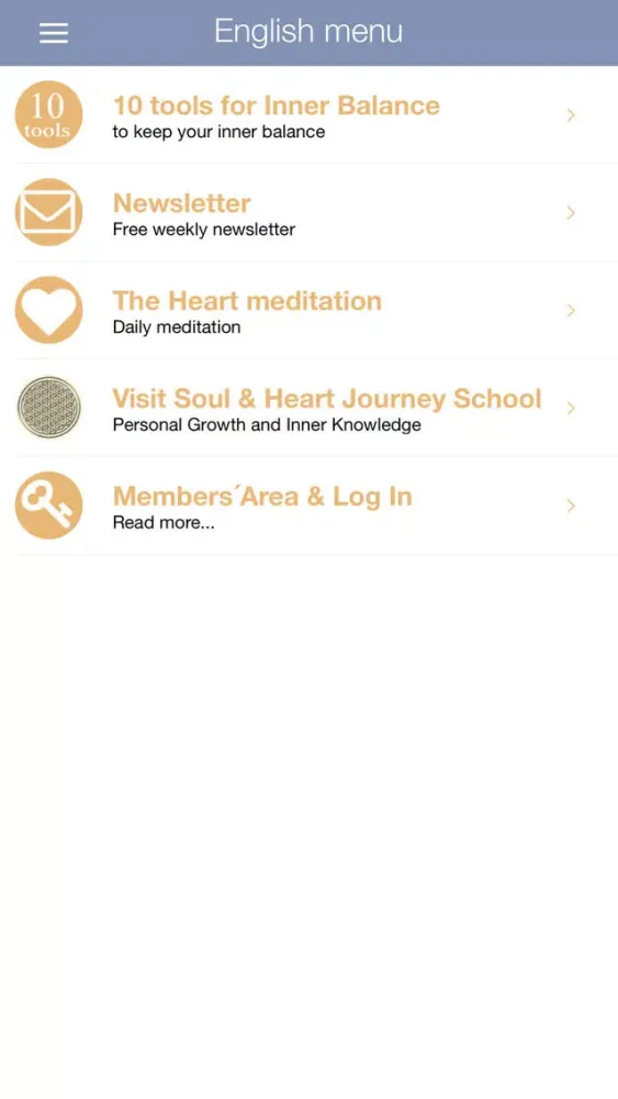 Captures d'écran de Soul & Heart Journey School