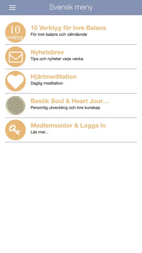 Captures d'écran de Soul & Heart Journey School