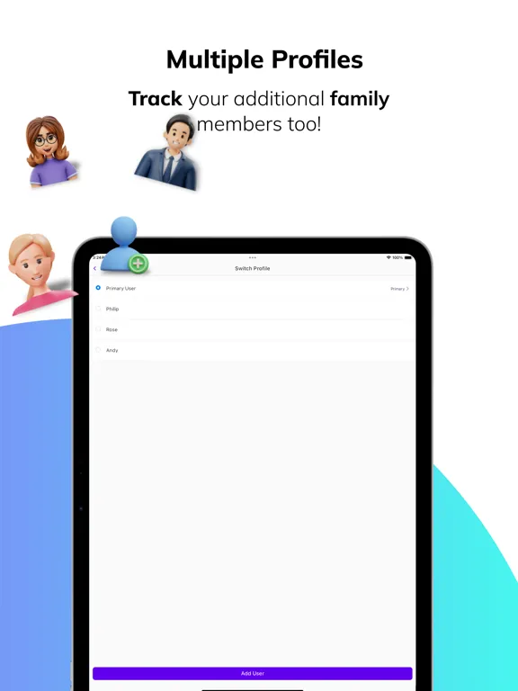 Captures d'écran de Blood Sugar Diabetes Tracker. iPad