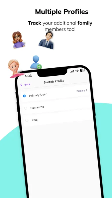 Captures d'écran de Blood Sugar Diabetes Tracker.
