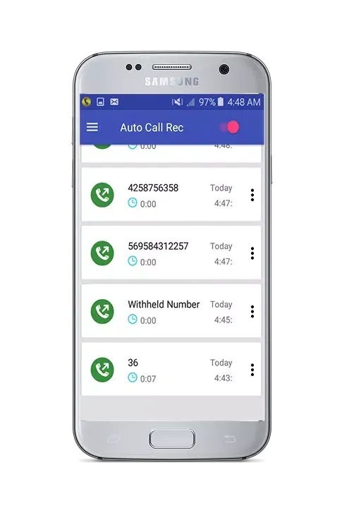 automatic call recorder Screenshots