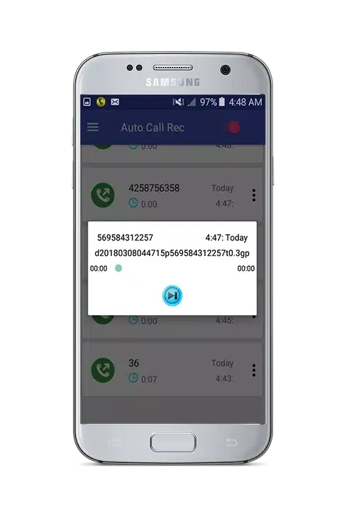 automatic call recorder Screenshots