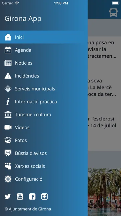 Zrzuty ekranu Girona App