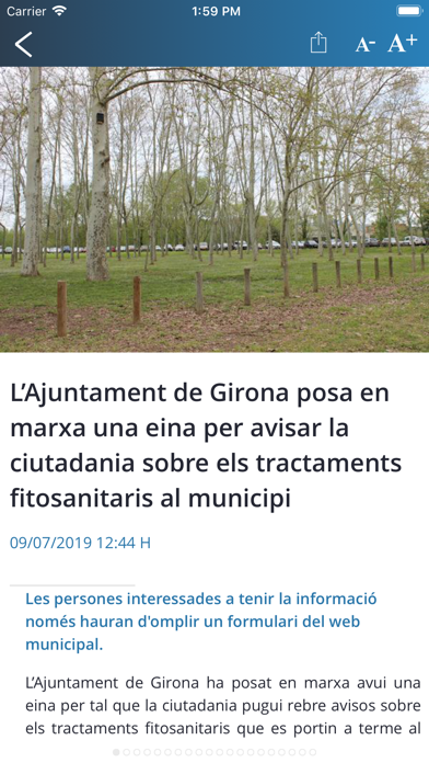 Girona App スクリーンショット