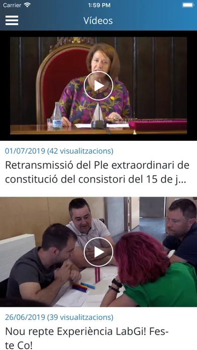 Zrzuty ekranu Girona App