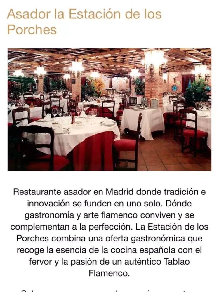 La Estación de los Porches iPad  Ekran Görüntüleri