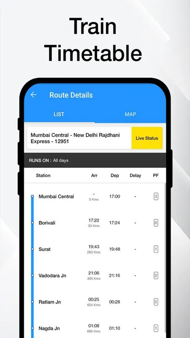 صور Where is My Train: Live Status
