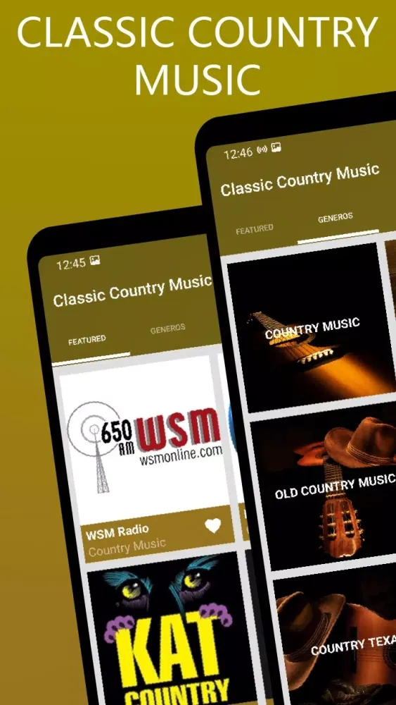 Classic Country Music Screenshots