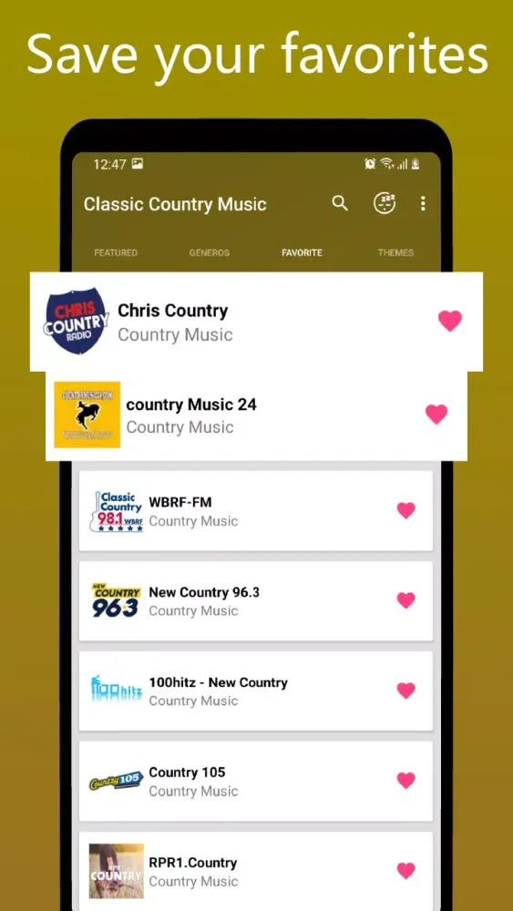 Classic Country Music Screenshots