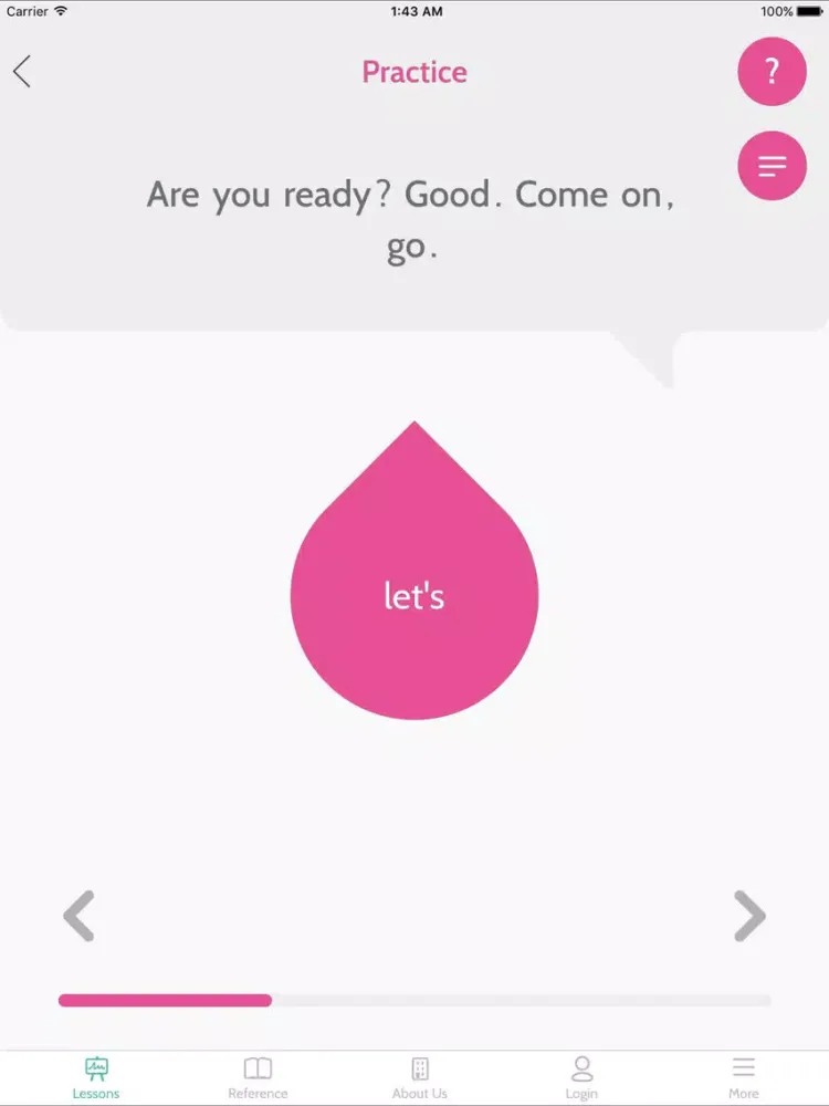 CAE English iPad  سکرین شاٹس