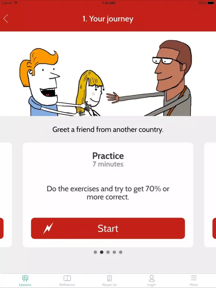 Ảnh chụp màn hình của SmartEnglish by EM Normandie iPad 