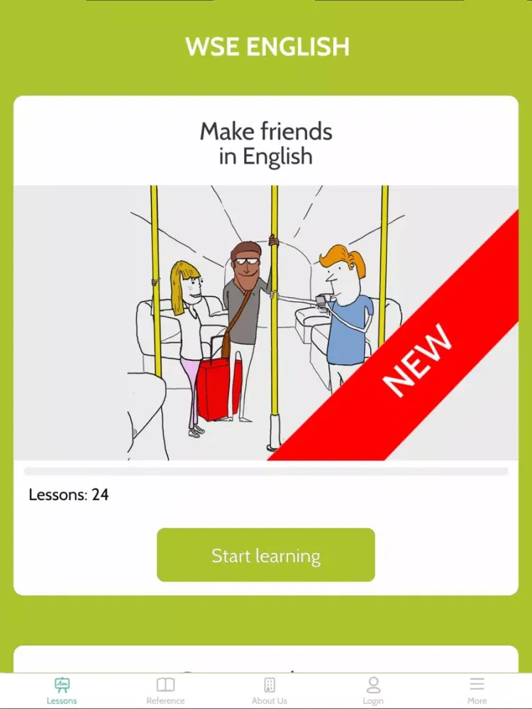 Скриншоты WSE English iPad 
