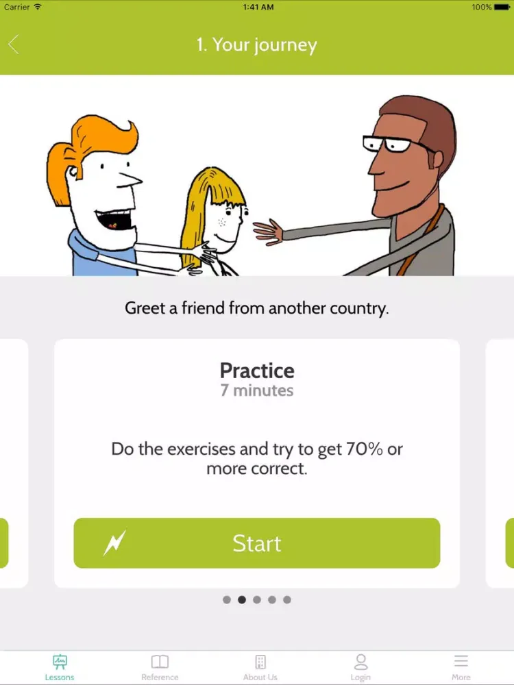 Скриншоты WSE English iPad 