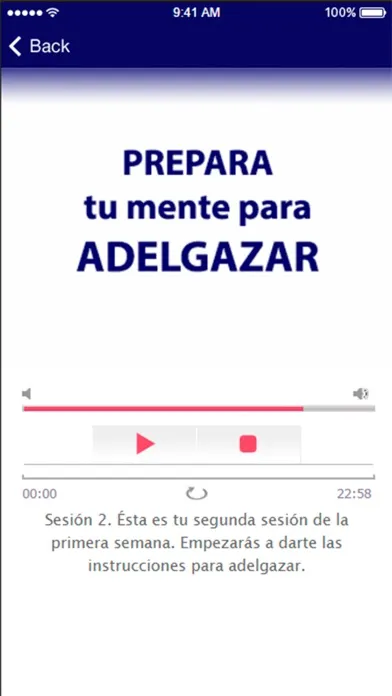 Tangkapan layar Hipnosis para adelgazar -Cómo perder peso sin esfuerzo