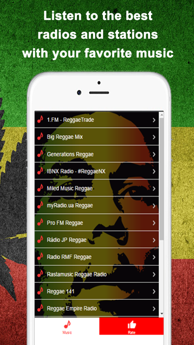 Reggae Music Radio Stations應用截圖