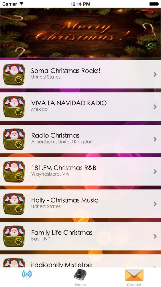A+ Christmas Radio - Radio Navideña - Christmas FM سکرین شاٹس