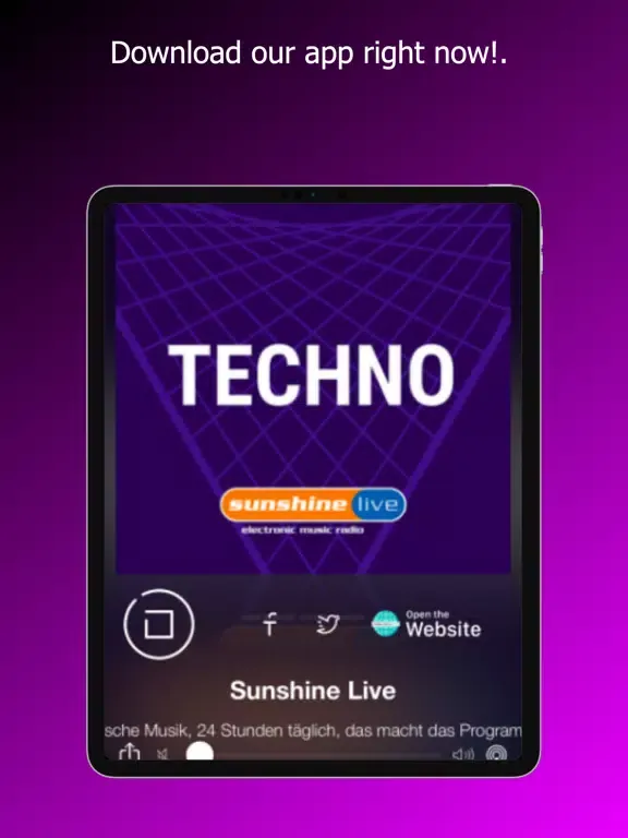 Captures d'écran de DAB Radio iPad 