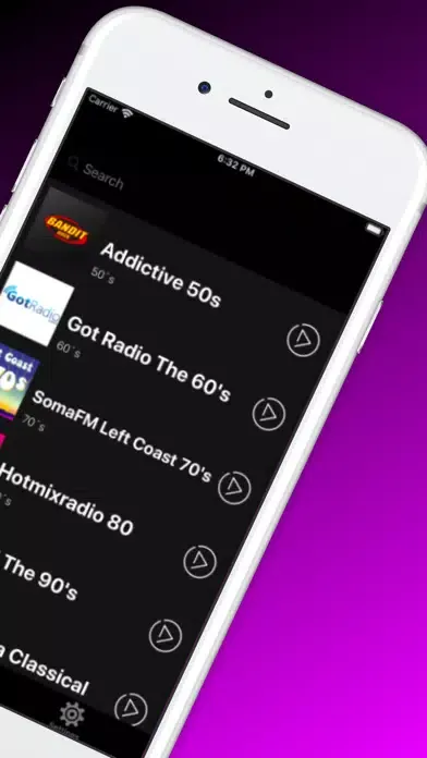 Captures d'écran de DAB Radio