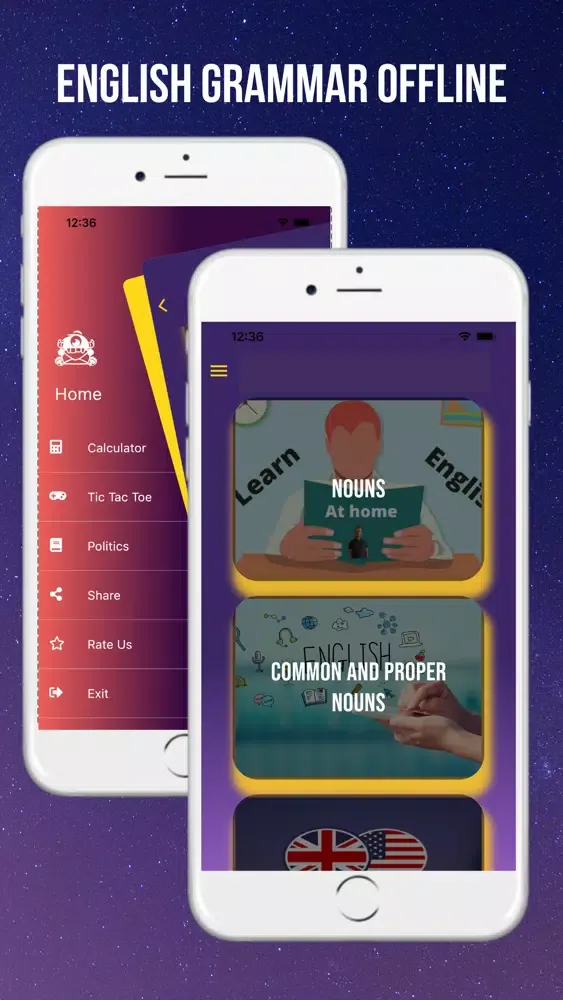 Zrzuty ekranu English Grammar For ESL