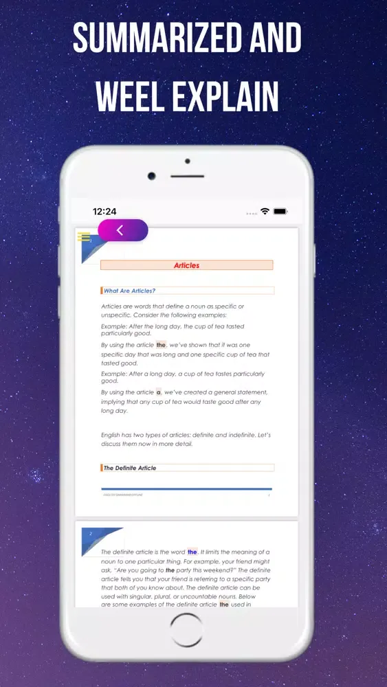 Zrzuty ekranu English Grammar For ESL