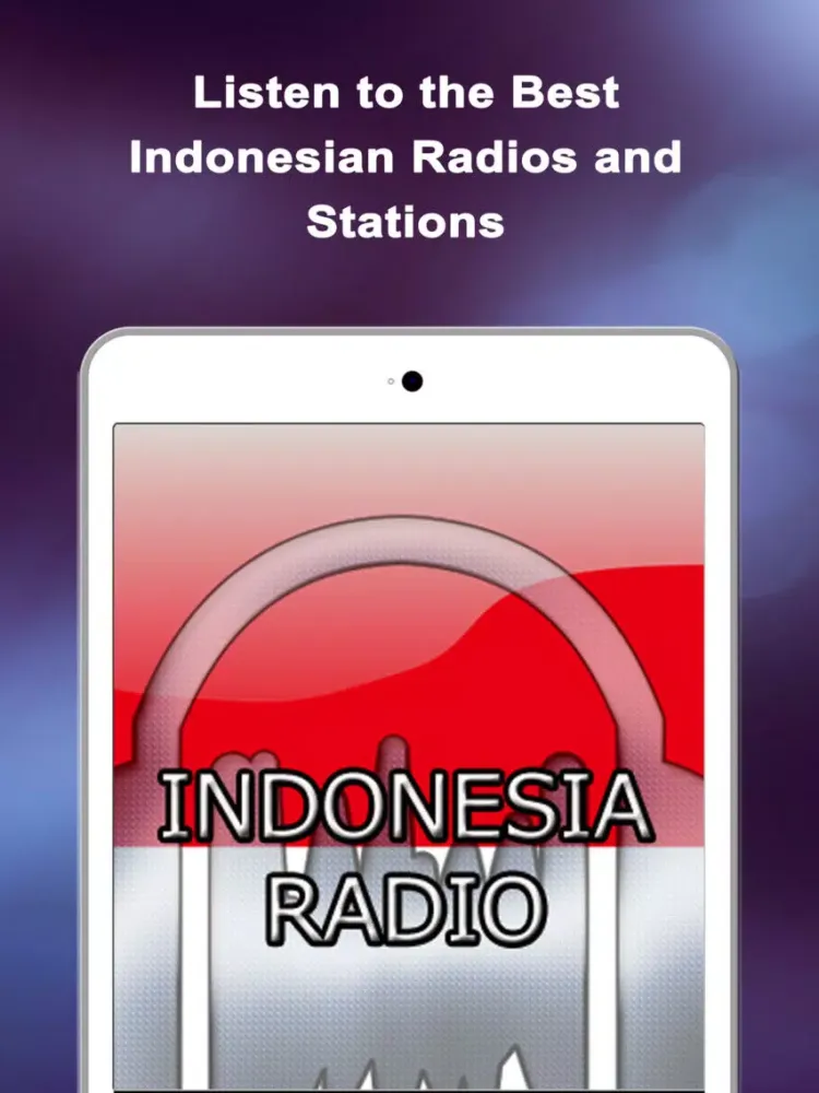 Indonesia Radio Online FM Music and News Stations iPad  স্ক্রিনশট