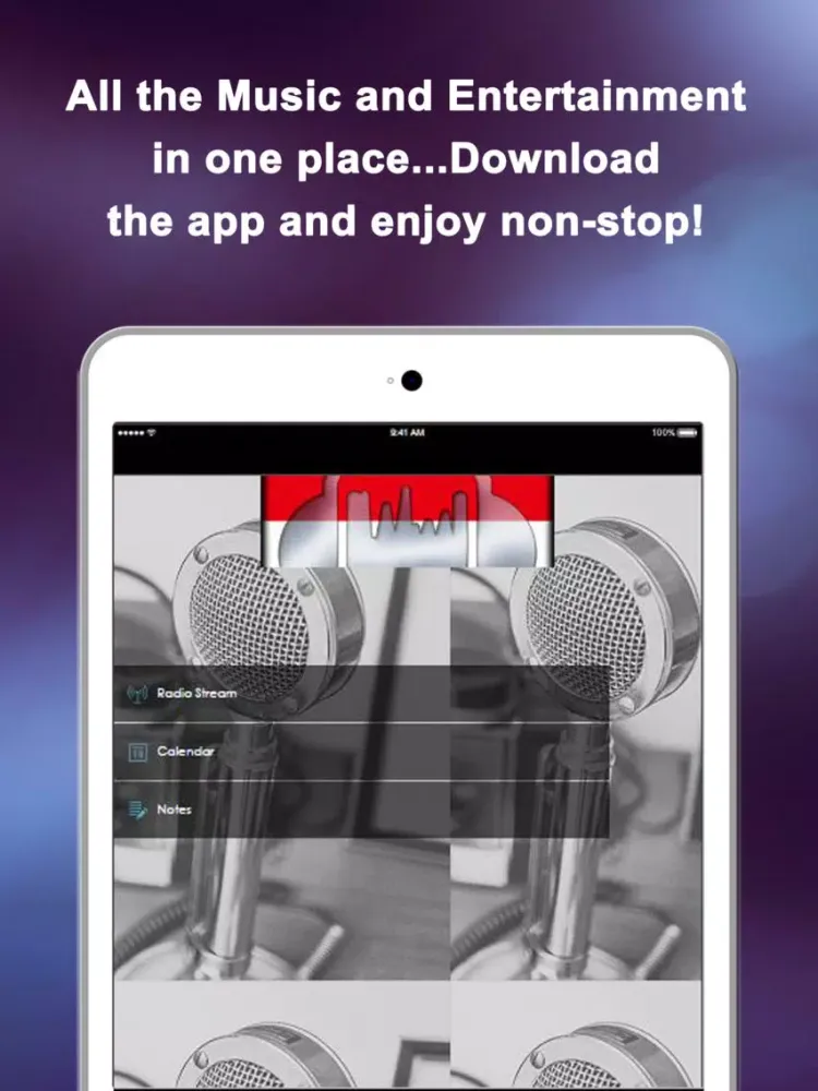Indonesia Radio Online FM Music and News Stations iPad  স্ক্রিনশট