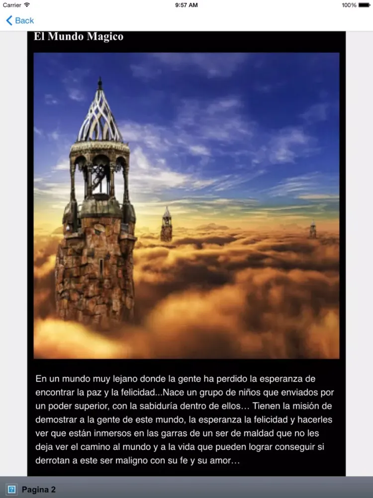 El Mundo Mágico: La Historia de Voreias iPad  Screenshots