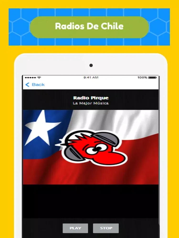 Tangkapan skrin A+ Radios De Chile: Emisoras De Radio Chilenas iPad 