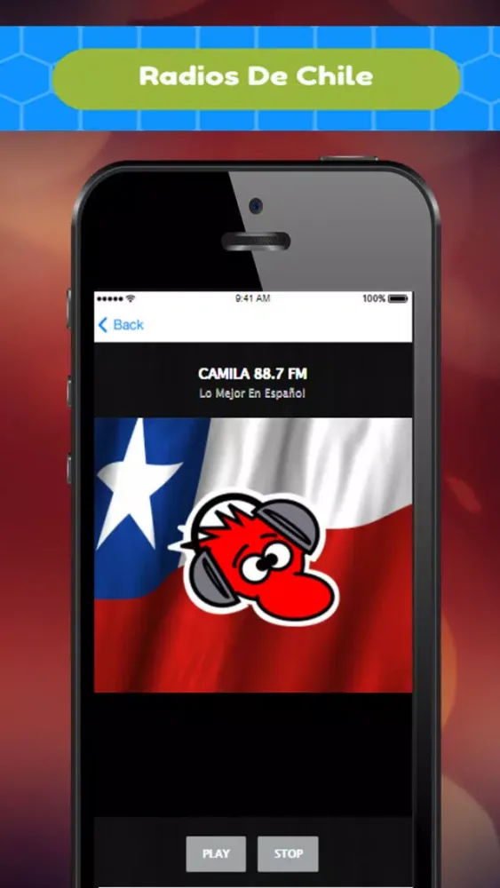 Tangkapan skrin A+ Radios De Chile: Emisoras De Radio Chilenas