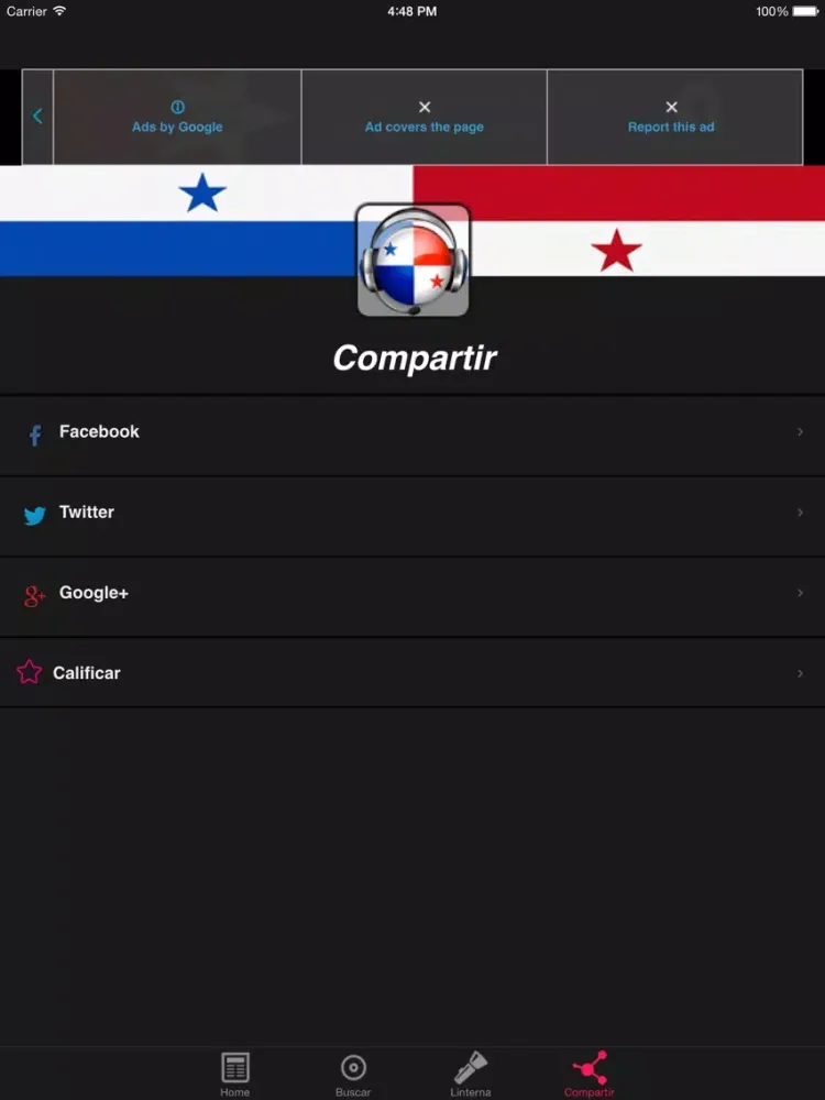 Capturas de pantalla de Radios FM y AM De Panama en Vivo iPad 