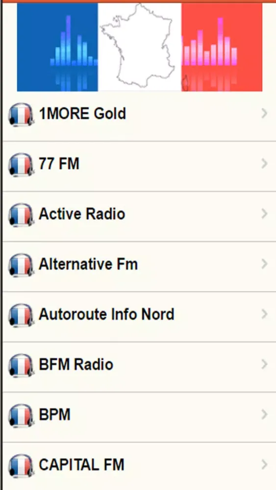 Aa Radio France stations AM FM Musique nouvelles Screenshots