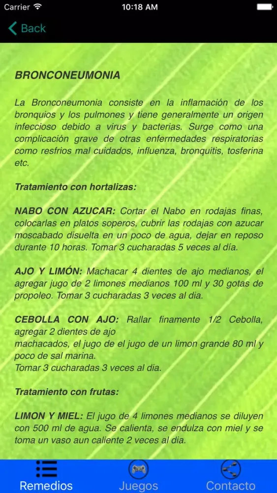 Remedios Caseros Naturales Screenshots