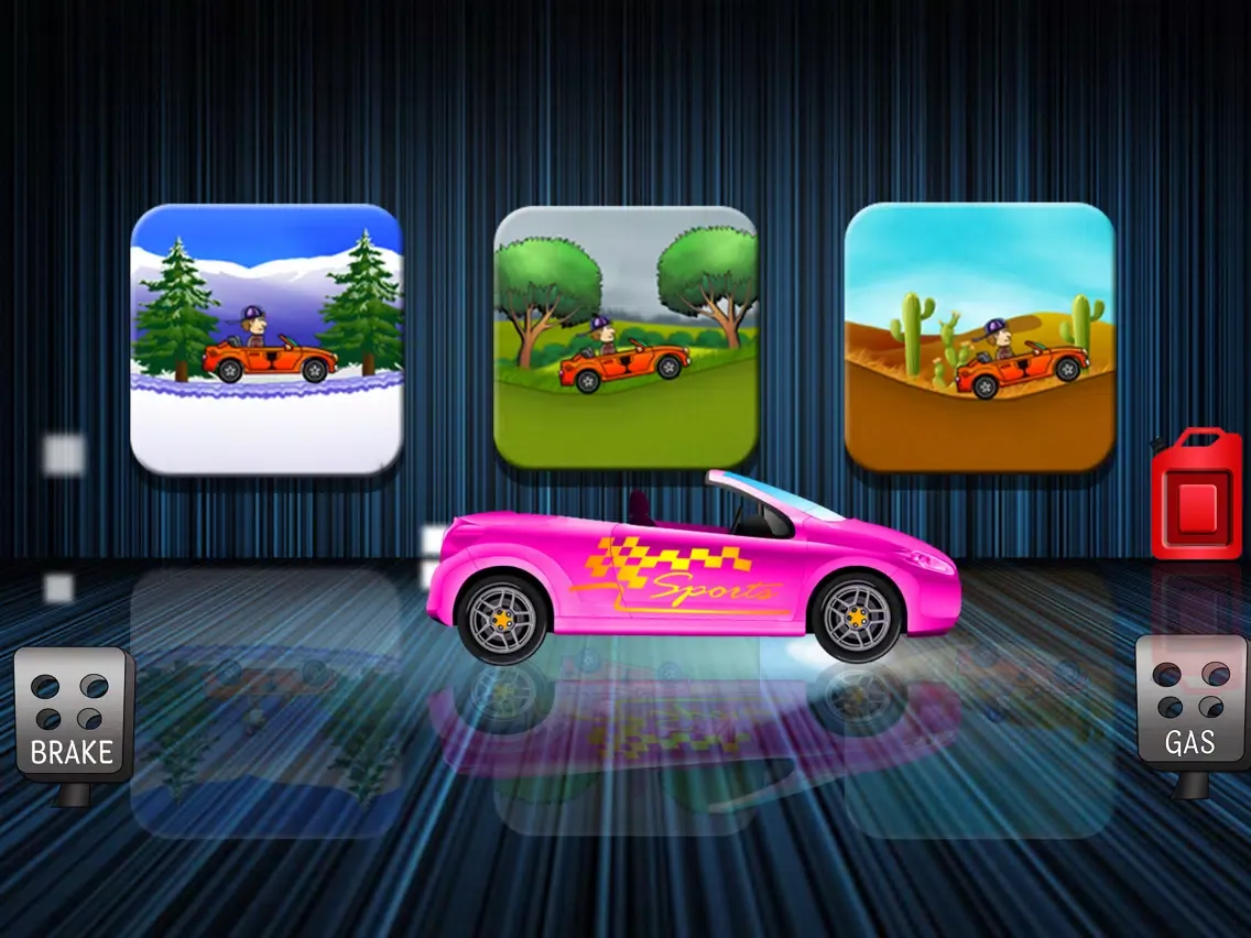 Captures d'écran de Car Hill Climb: Death Storm iPad 