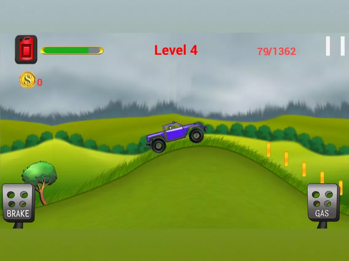 Captures d'écran de Car Hill Climb: Death Storm iPad 