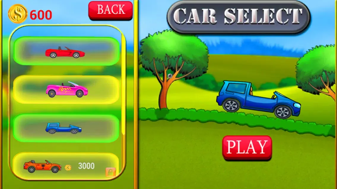 Captures d'écran de Car Hill Climb: Death Storm
