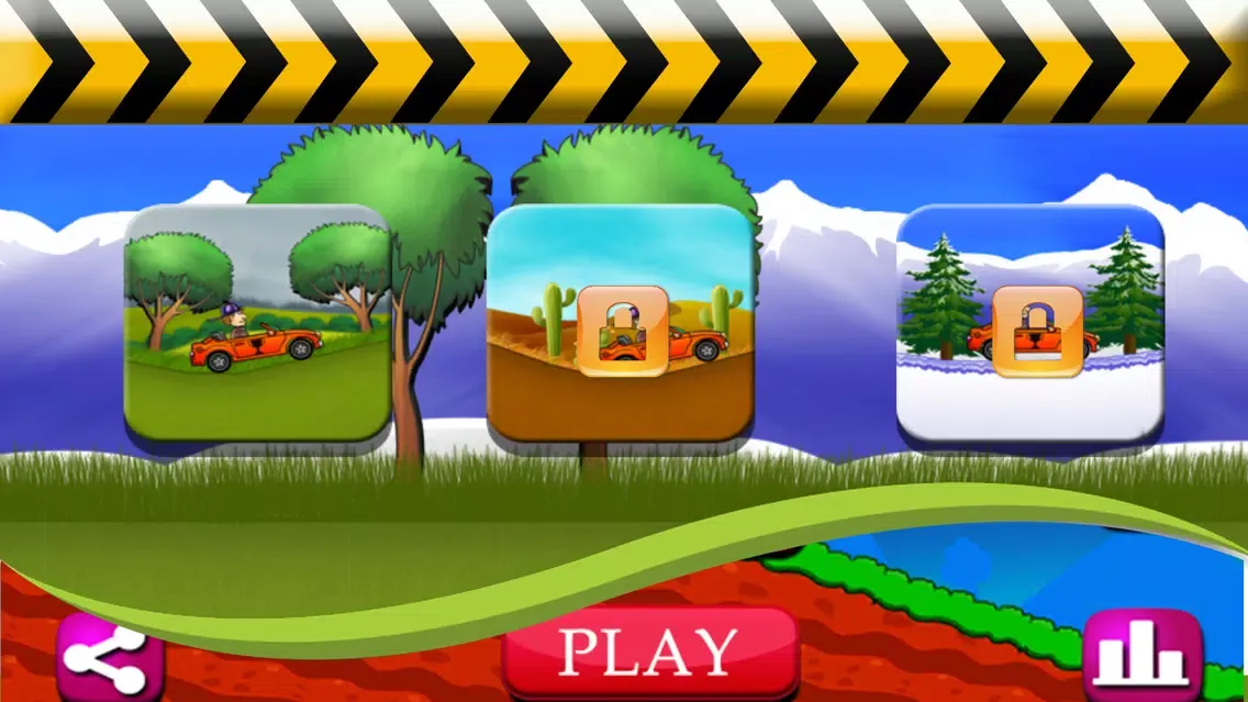 Captures d'écran de Car Hill Climb: Death Storm