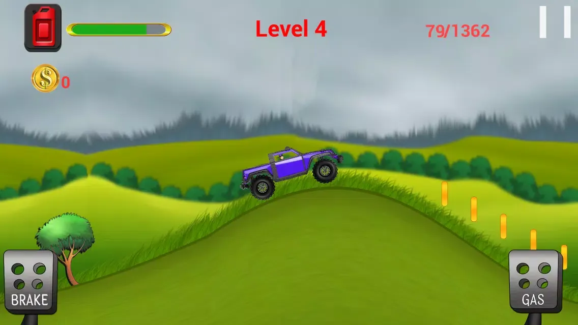 Captures d'écran de Car Hill Climb: Death Storm