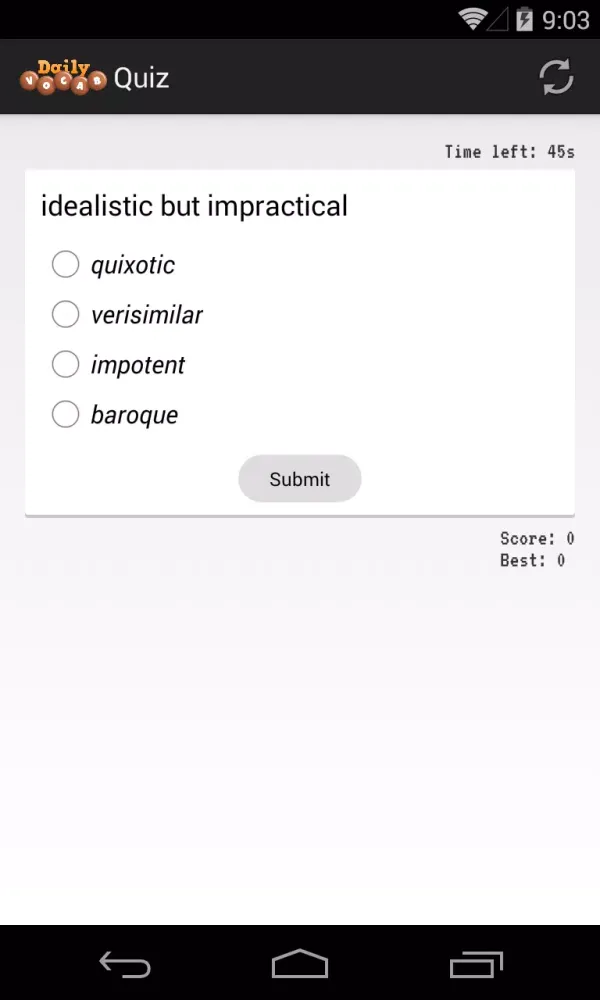 Daily Vocab 스크린샷