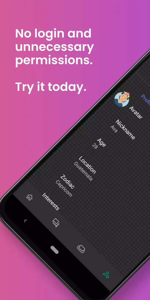 Insta Chat Screenshots