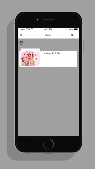 Capturas de pantalla de La Mega 97.9 App