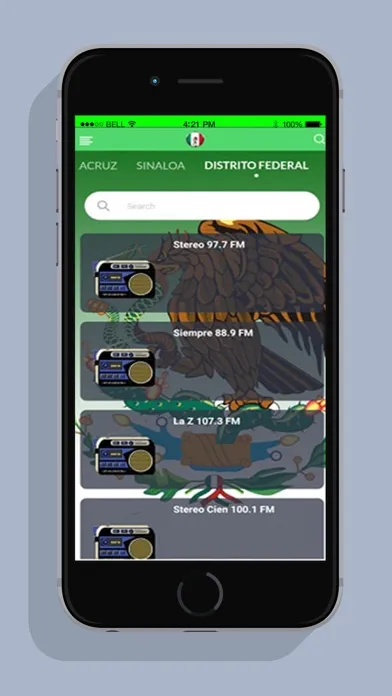 ภาพหน้าจอของ Radio Mexico- Radios de Mexico