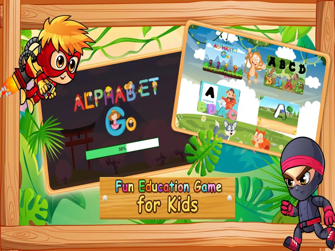 Screenshot di ABC Preschool Alphabet Tracing iPad