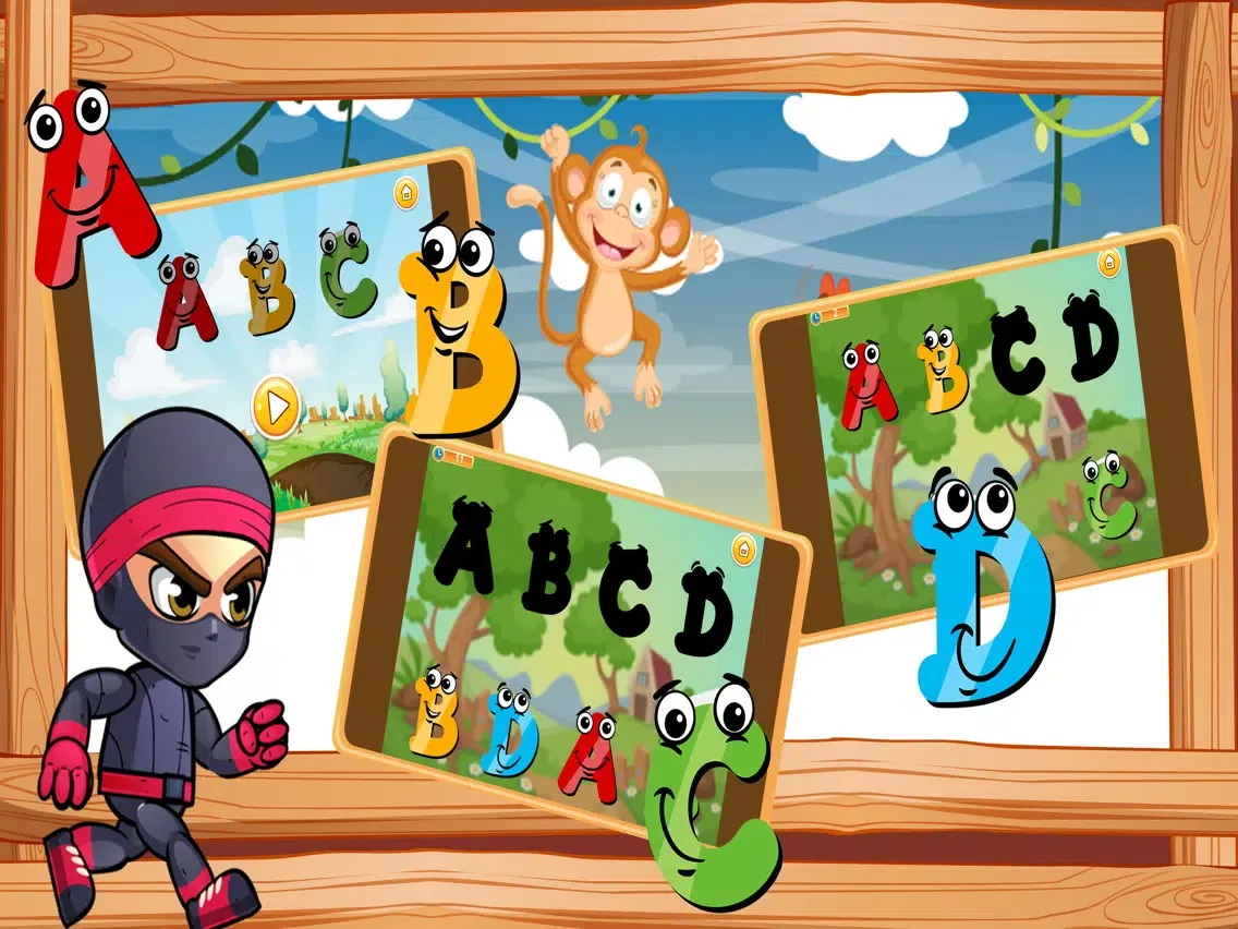 Screenshot di ABC Preschool Alphabet Tracing iPad