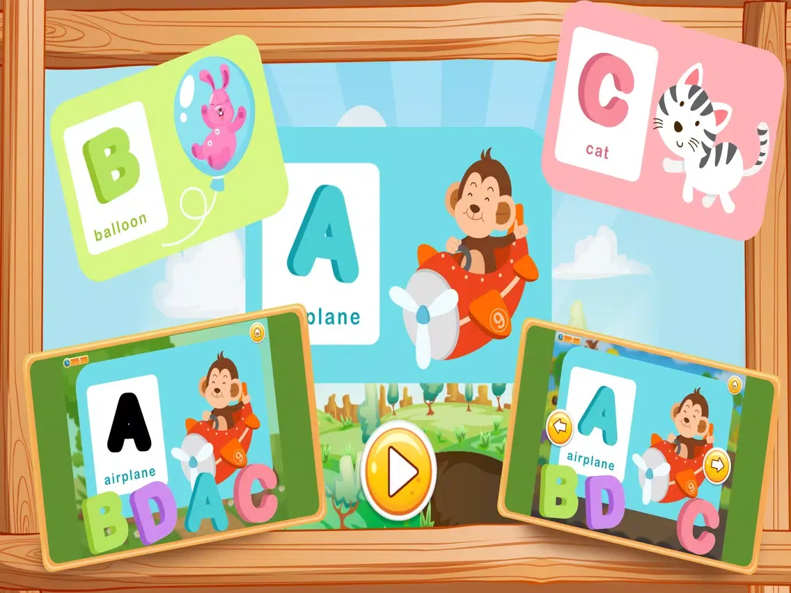 Screenshot di ABC Preschool Alphabet Tracing iPad